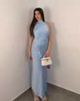 DRESS IN RASO