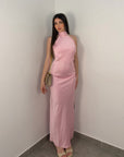 DRESS IN RASO