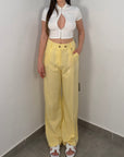 PANTALONE IN LINO