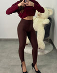 LEGGINS CON LE GHETTE