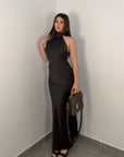 DRESS IN RASO