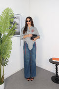 JEANS BOTTONI