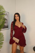 MINI DRESS ROUGE