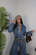 JAMPSUITE DENIM RAMONA