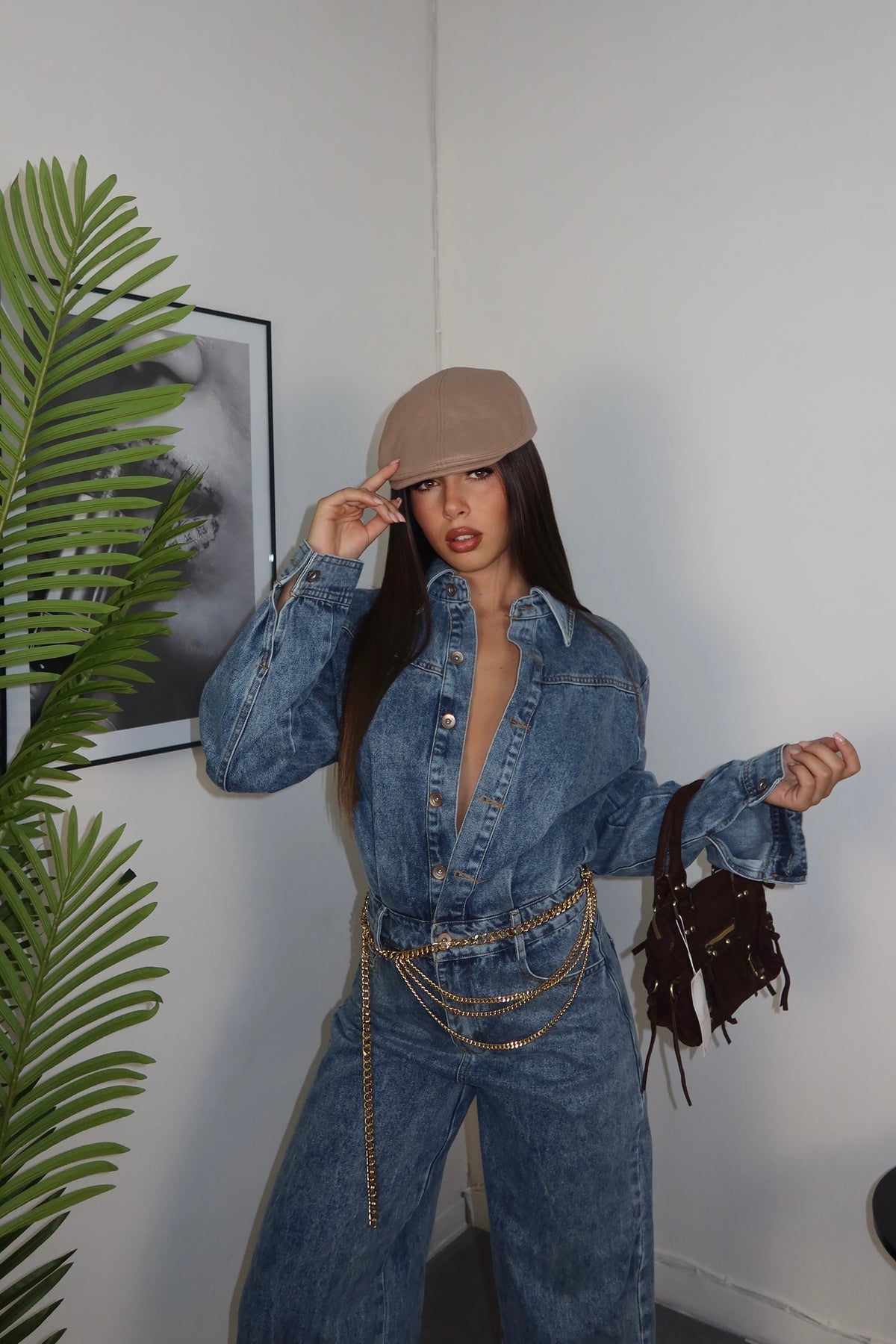 JAMPSUITE DENIM RAMONA