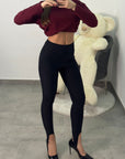 LEGGINS CON LE GHETTE