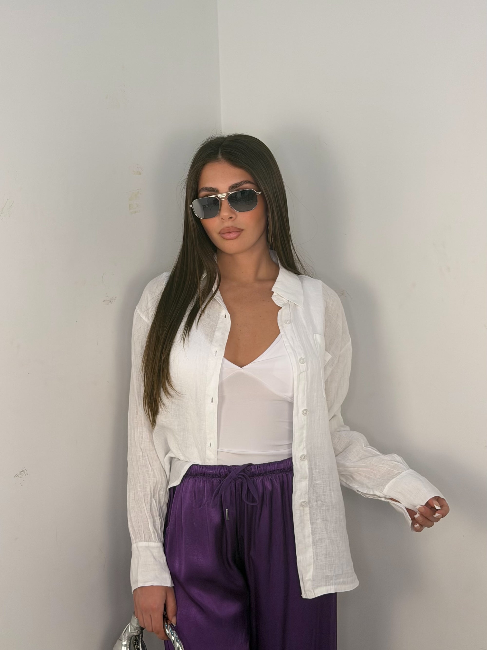 CAMICIA 100% LINO