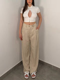 PANTALONE IN LINO