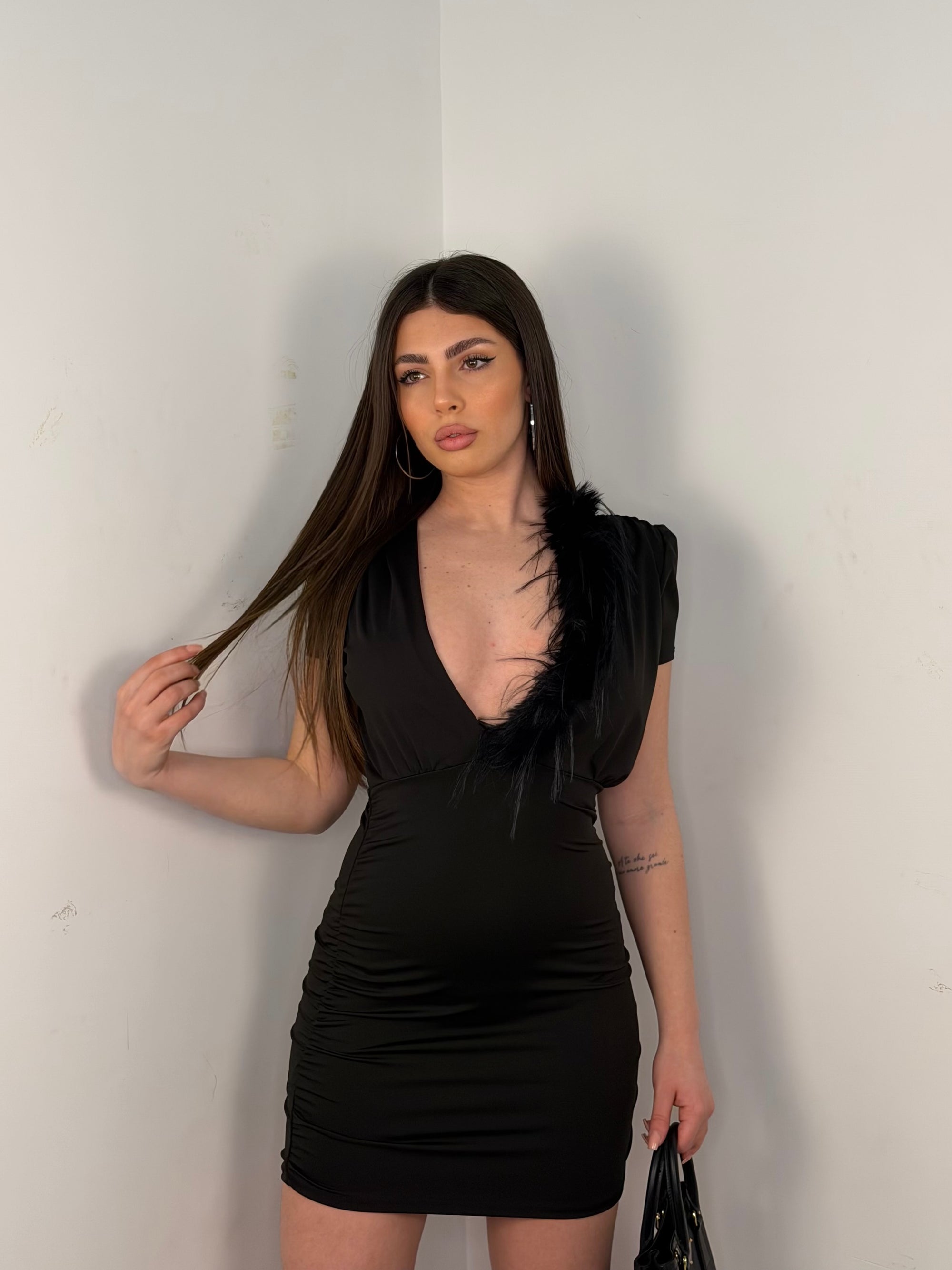 MINI DRESS PLUME