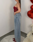 JEANS STRAPPO