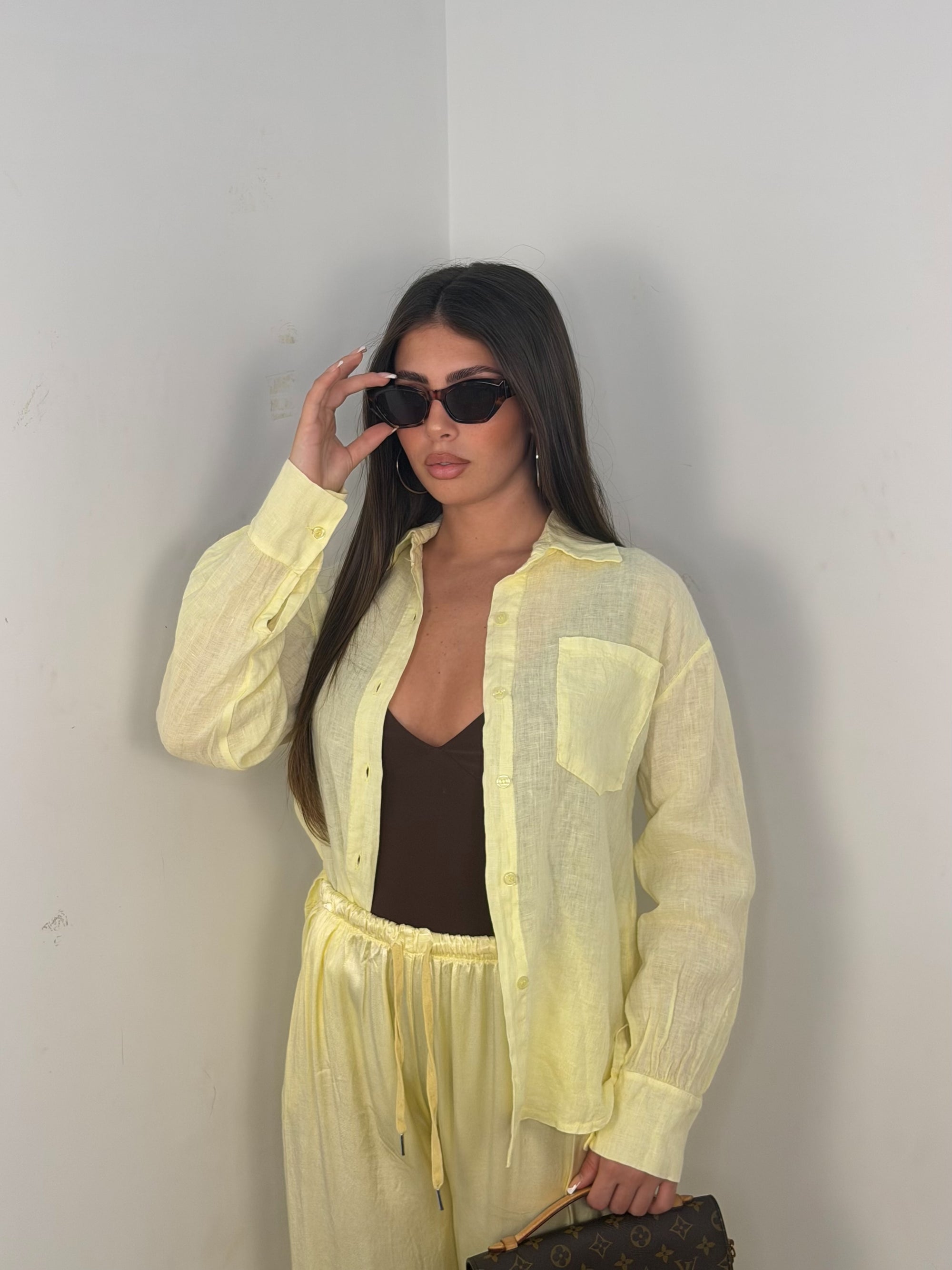 CAMICIA 100% LINO