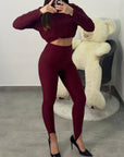 LEGGINS CON LE GHETTE
