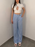 PANTALONE IN LINO