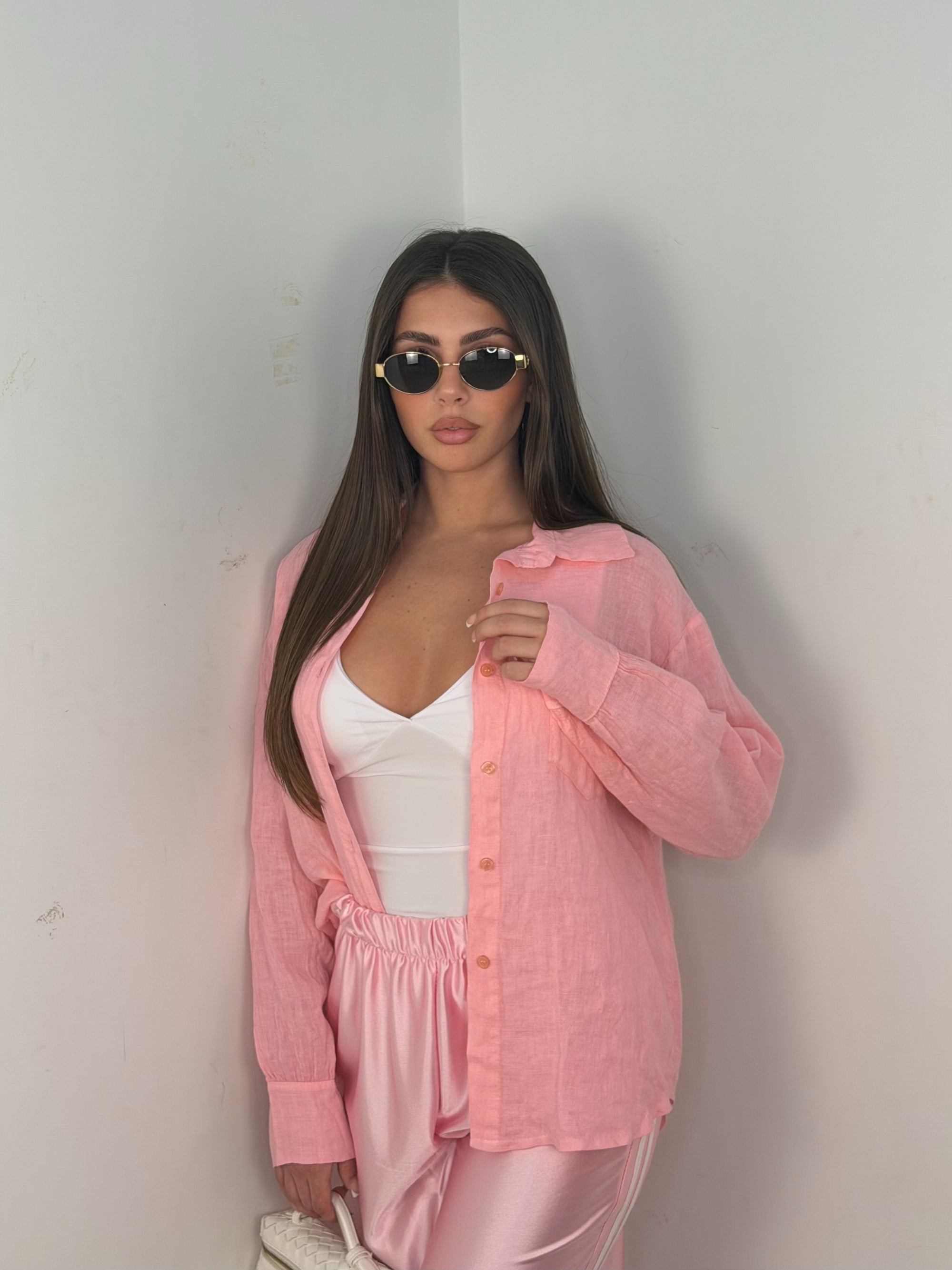 CAMICIA 100% LINO