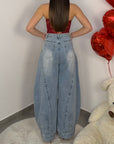 JEANS STRAPPO