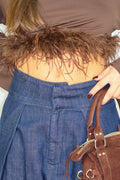 PANTALONE FASCIA DENIM JUSTWEST