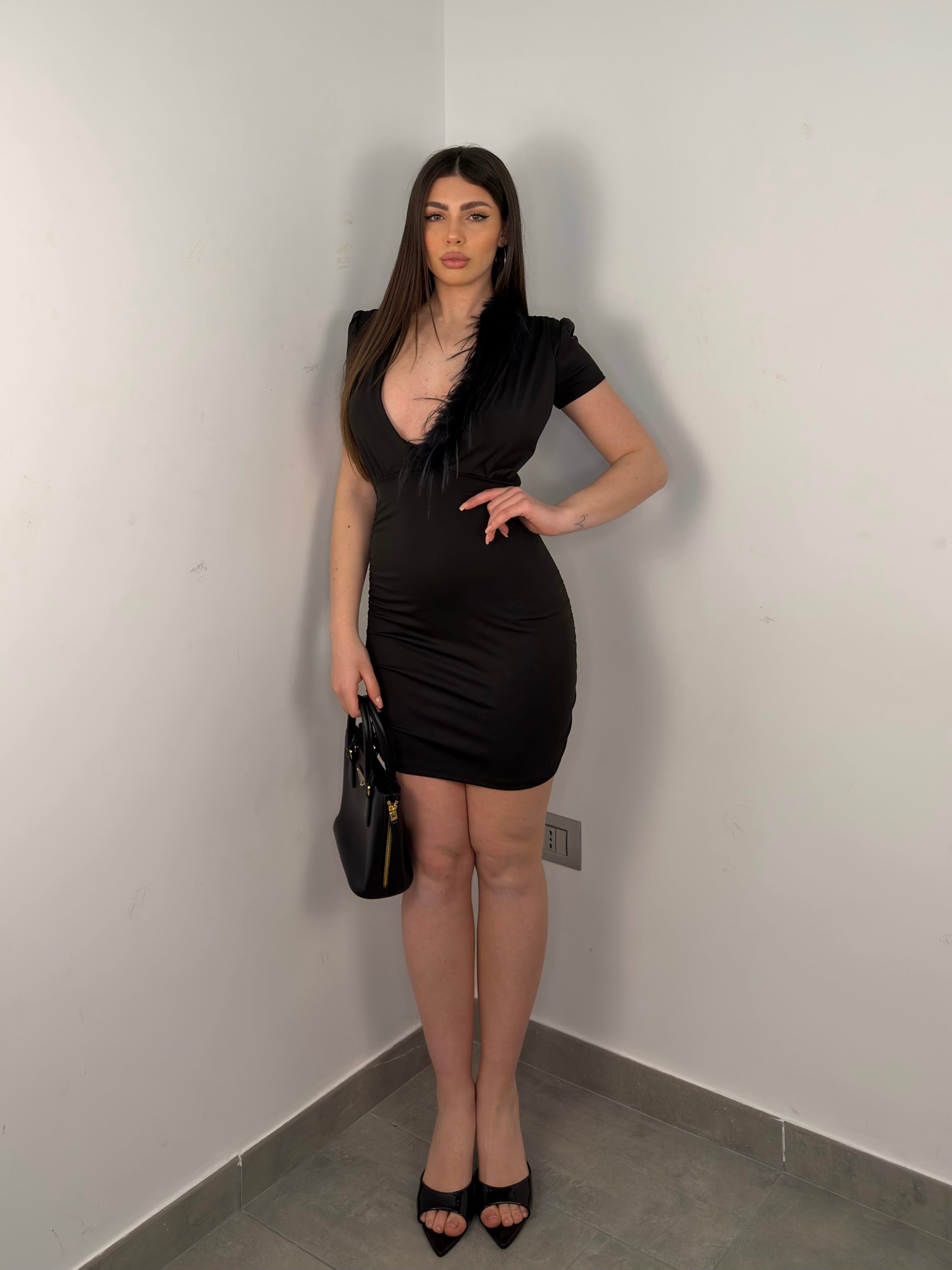 MINI DRESS PLUME