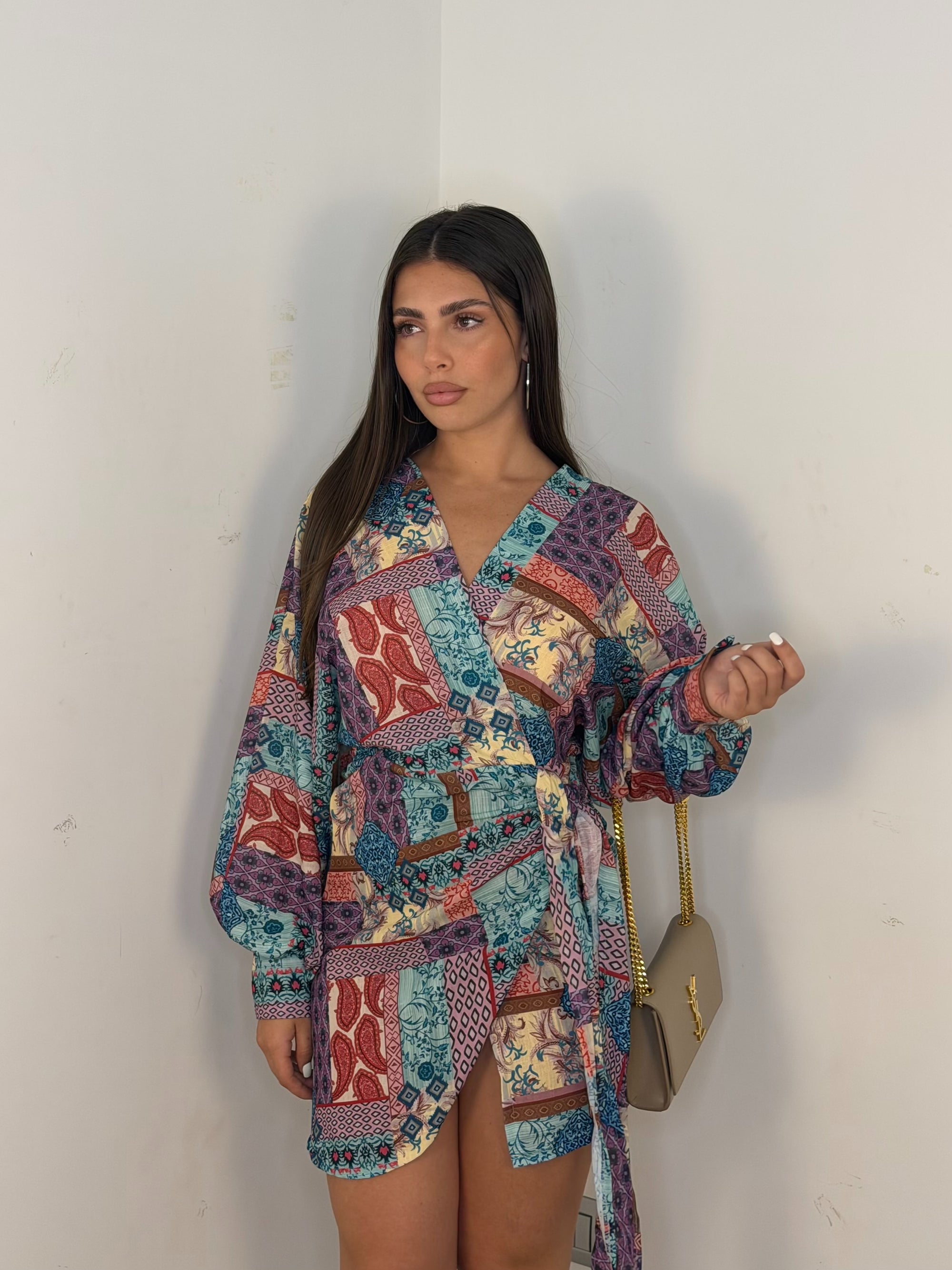 MINI DRESS PORTAFOGLIO