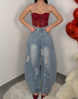 JEANS STRAPPO