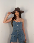 MINI JAMPSUITE DENIM